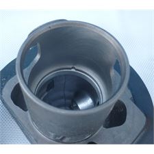 CYLINDERS WITH NEW PISTON PACK - TYPE 350/360,361 + 354  -  (AFTER PROFI GRIDING AND PAINTING) -- GRIDING NR. 5 - ONE PARTITION REPAIRED
